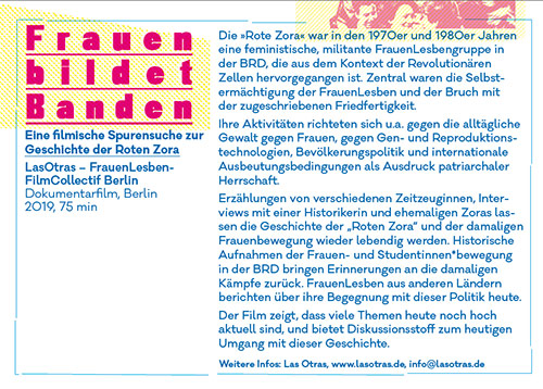 Flyer Frauen bildet Banden2